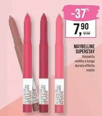 Caddy's Maybelline Rossetto offerta