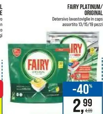 Caddy's Fairy Detersivo lavastoviglie offerta