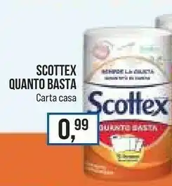 Caddy's Scottex Rotoli di carta offerta