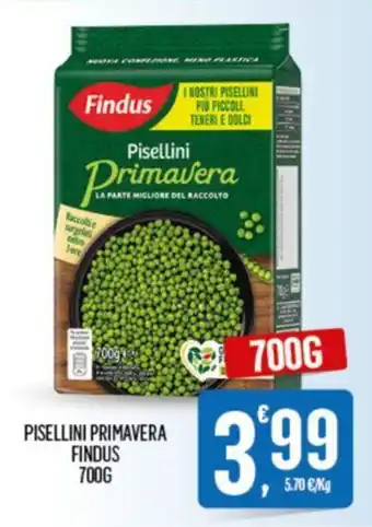 Despar PISELLINI PRIMAVERA FINDUS 700g offerta