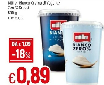 Famila Muller Yogurt offerta