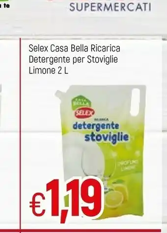 Famila Selex Detersivo piatti offerta