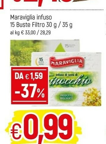 Famila Maraviglia Tisane offerta