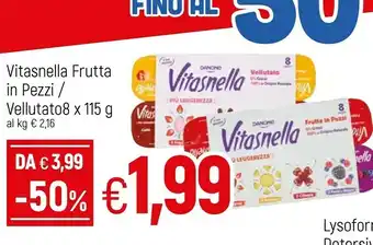 Famila Vitasnella Yogurt offerta