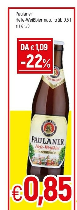 Famila Paulaner Birra offerta