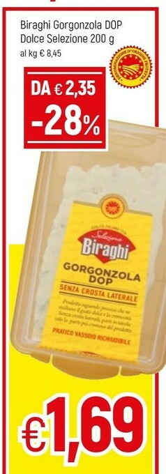 Famila Biraghi Gorgonzola offerta