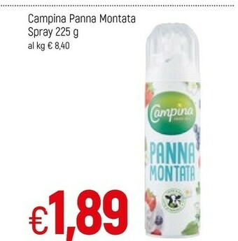 Famila Campina Panna offerta