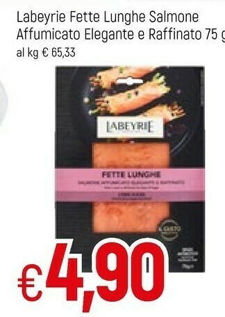 Famila Labeyrie Salmone affumicato offerta