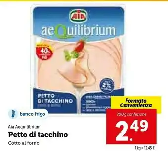 Aia Aequilibrium Petto Di Tacchino Cotto Al Forno