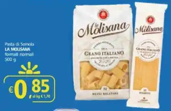 Supermercati Dok Pasta di Semola LA MOLISANA formati normali 500 g offerta