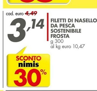 Italmark Frosta Nasello offerta