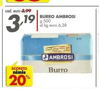 Italmark Ambrosi Burro offerta