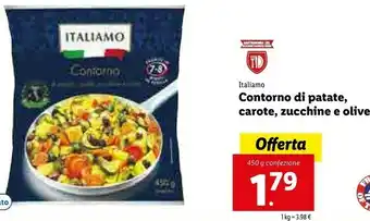 Lidl Italiamo Contorno Di Patate/carote/zucchine E Olive offerta