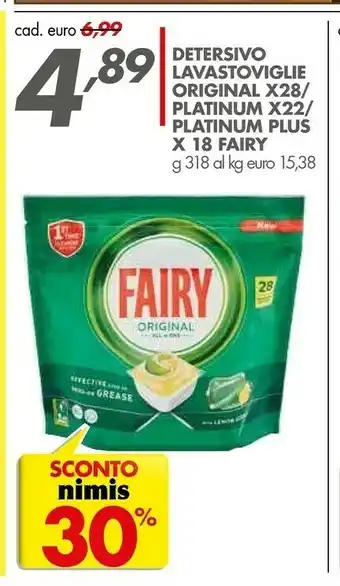 Italmark Fairy Detersivo lavastoviglie offerta