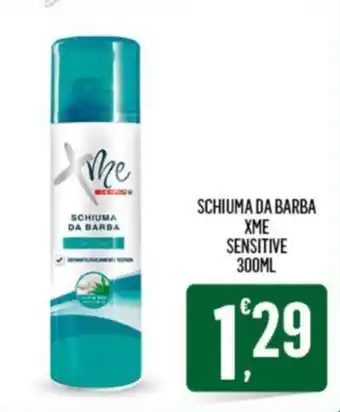 Despar SCHIUMA DA BARBA XME SENSITIVE 300ML offerta