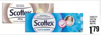 Despar FAZZOLETTI SCOTTEX/ KLEENEX VARI TIPI offerta
