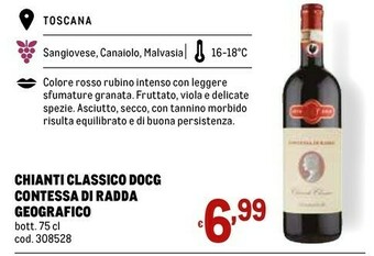 Metro Rubino Chianti offerta