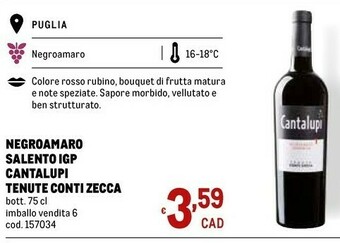 Metro Rubino Prosecco offerta