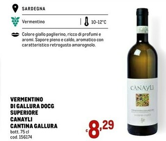 Metro Vino bianco offerta