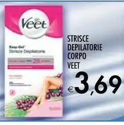 Bennet Veet Strisce Depilatorie Corpo offerta