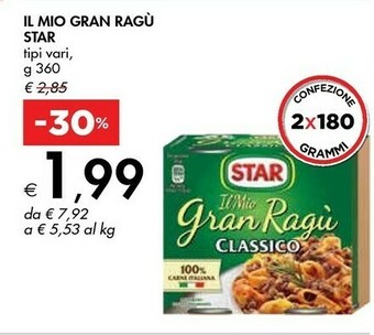 Star Il Mio Gran Ragù