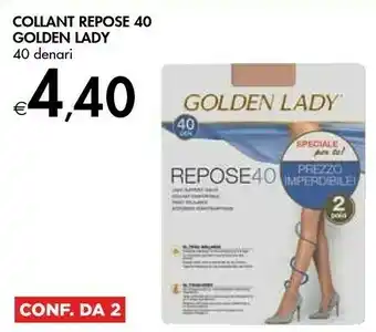 Bennet Golden Lady Collant Repose 40 offerta