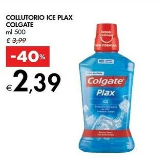 Bennet Colgate Collutorio Ice Plax offerta