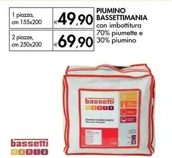 Bennet Bassettimania Piumino offerta