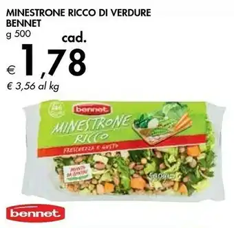 Bennet Bennet Minestrone Ricco Di Verdure offerta