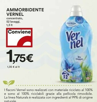 Coop Vernel Ammorbidente offerta