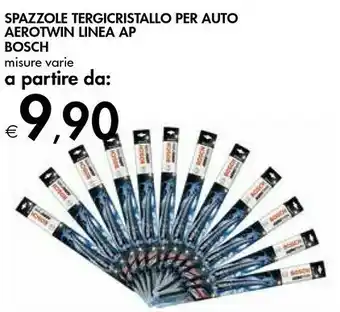 Bennet Bosch Spazzole Tergicristallo Per Auto Aerotwin Linea AP offerta