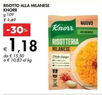 Bennet Knorr Risotto Alla Milanese offerta