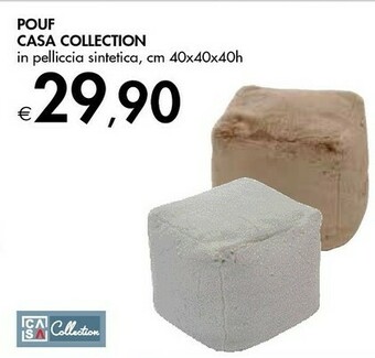 Bennet Casa Collection Pouf offerta