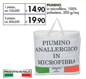 Bennet Piumino offerta