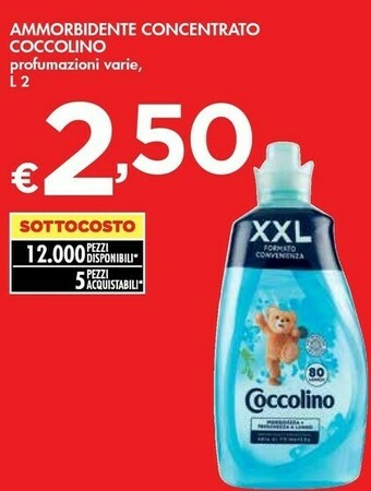 Bennet Coccolino Ammorbidente Concentrato offerta