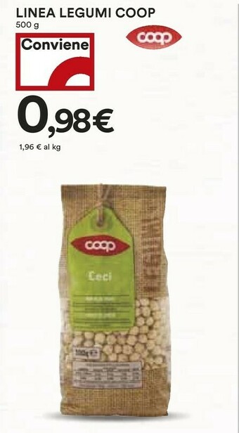 Coop Ceci Legumi offerta