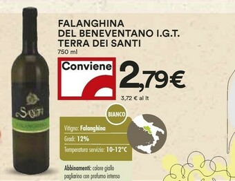 Terra Dei Santi Falanghina Del Beneventano 750ml