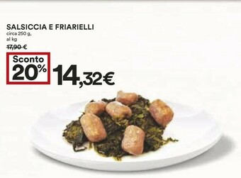 Coop Salsiccia E Friarielli Circa offerta
