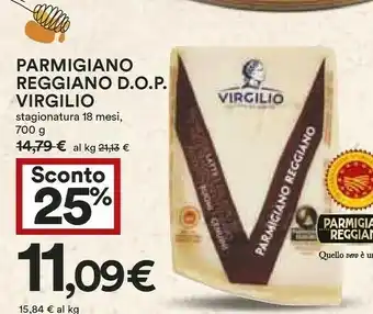 Coop Parmigiano reggiano Virgilio Dop offerta