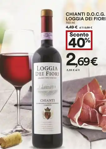Coop Loggia Dei Fiori Chianti 750ml offerta