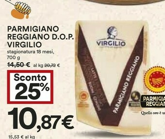 Coop Parmigiano reggiano Virgilio Dop offerta