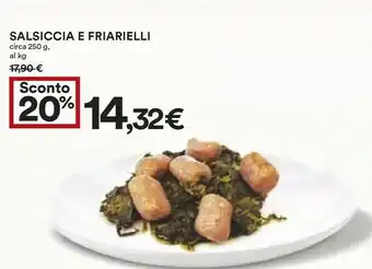 Coop Salsiccia E Friarielli offerta