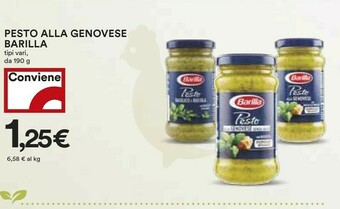 Coop Barilla Pesto Alla Genovese offerta