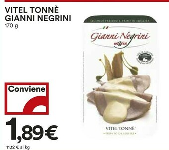 Gianni Negrini - Vitel Tonnè 170 G(ml)