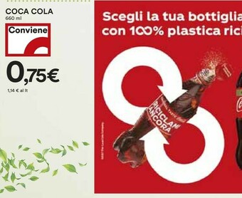 Coop Coca-Cola - Coca-Cola 660 G(ml) offerta