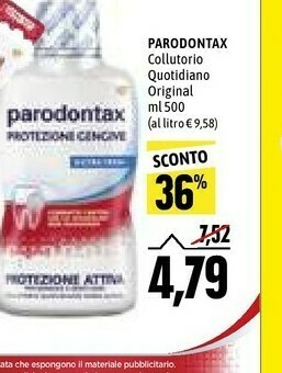 Emi Supermercati Dentifricio offerta