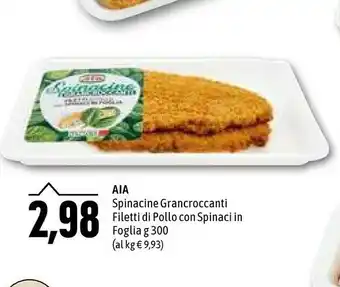 Emi Supermercati Aia Spinacine offerta