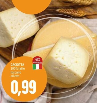 Emi Supermercati Caciotta offerta