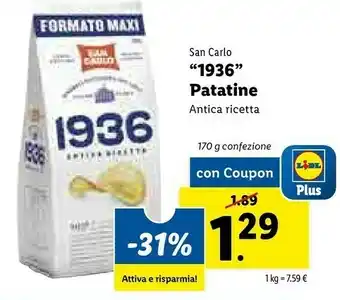 San Carlo 1936 Antica Ricetta