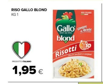 Tigre Gallo Riso Blond 1000 G(ml) offerta